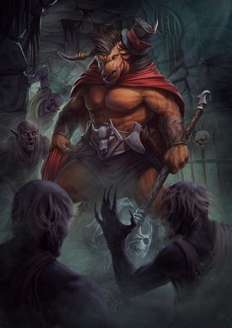 Pin by MrE64 on D&D Minotaur visual ref | Vampire art, Barbarian dnd ...