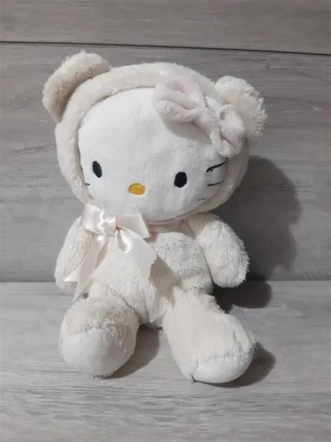 HELLO KITTY BEAR Plush H&M Sanrio 2011 7" Rare £19.99 - PicClick UK