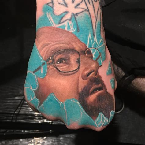 Heisenberg Tattoo on Hand - Best Tattoo Ideas Gallery