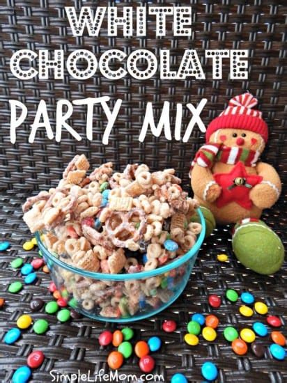 White Chocolate Party Mix -Simple Life Mom