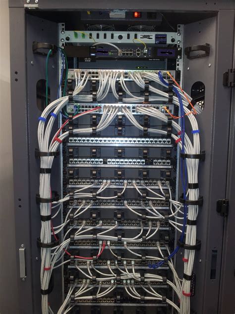 Connecting 48 port network switches to patch panels. DLink switches ...