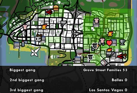 Gta san andreas gang map - unlimitedlod