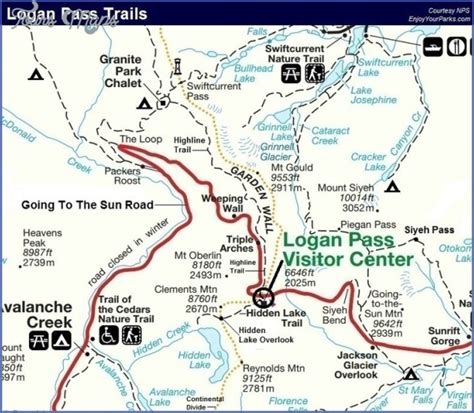 Estes Park Hiking Trails Map - ToursMaps.com