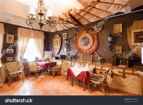 Vintage Cafe Interior 7 Stock Photo 34009666 : Shutterstock