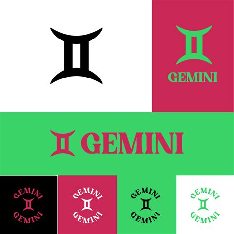 Gemini Logo Vector Template - Edit Online & Download Example | Template.net