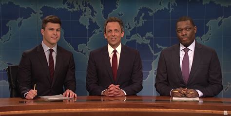 Watch Seth Meyers Return to 'Weekend Update' on 'SNL' - Rolling Stone