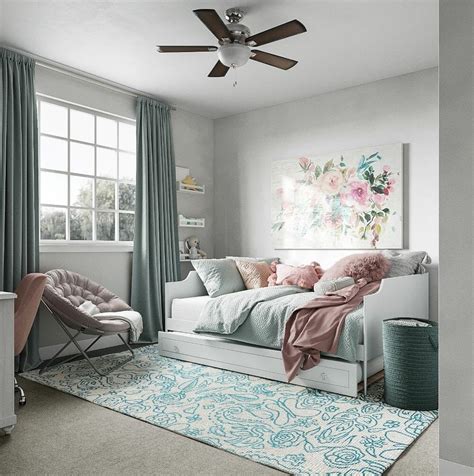 Before & After: Soothing Pastel Bedroom for Kids - Decorilla Online Interior Design