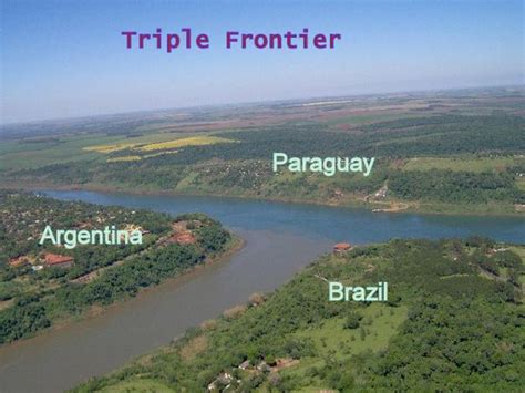 Argentina Brazil Paraguay Border - Triple Frontier ~ RAS Exam 2024 News ...