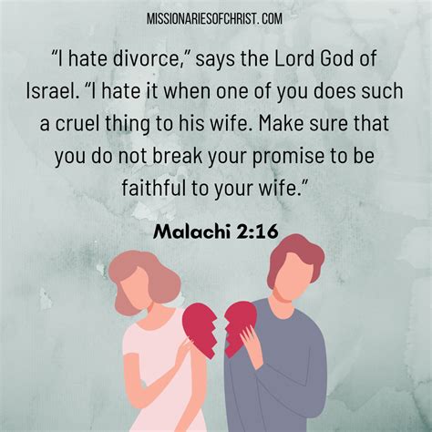 Bible Verses About Divorce - Missionaries of Christ - Catholic Reading for Today's Mass (Prayers ...