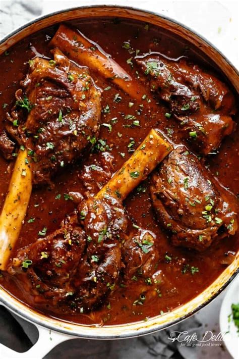 Braised Lamb Shank - Lamblicious