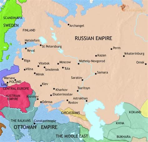 Map Russia 1914 – Get Latest Map Update