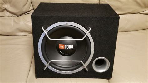 CAR ACTIVE SUBWOOFER JBL 1000 WATT 12 INCH WITH AMPLIFIER PORTED ...