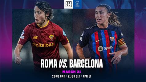 AS Roma vs. Barcelona | UEFA Women's Champions League 2022-23 Quarter-final First Leg Full Match ...