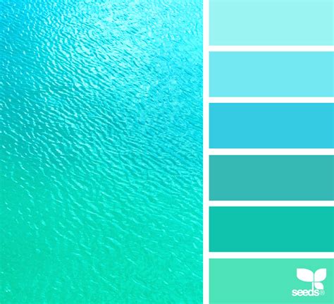 Color Sea | Bedroom color schemes, Blue colour palette, Winter color palette