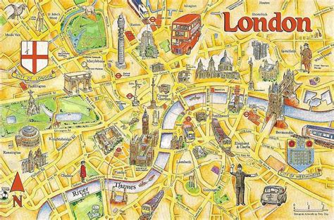 London Tourist Map Quiz - By mucciniale