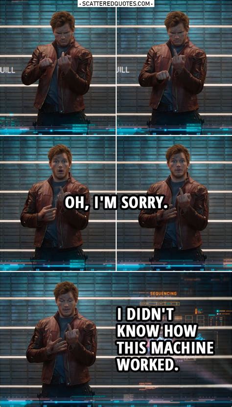 40+ Best 'Guardians of the Galaxy (2014)' Quotes: "You're welcome." | Scattered Quotes | Marvel ...