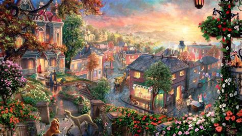 Thomas Kinkade Disney Wallpapers - Top Free Thomas Kinkade Disney Backgrounds - WallpaperAccess