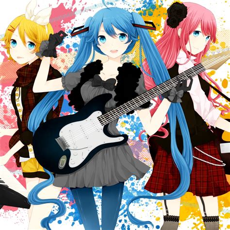 Online crop | Anime girl band illustration HD wallpaper | Wallpaper Flare