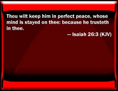 Bible Verse Powerpoint Slides for Isaiah 26:3