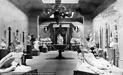 Photo of Chatsworth House, The Sculpture Hall c.1876