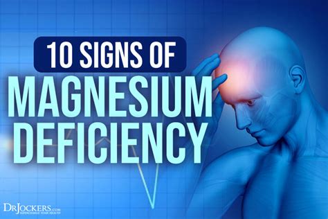 10 Signs Of Magnesium Deficiency - DrJockers.com