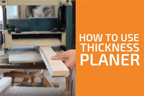 How to Use a Thickness Planer - Handyman's World