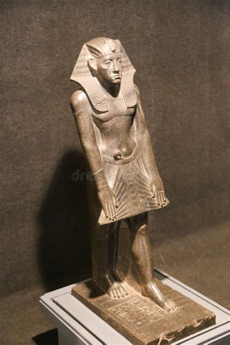 Statue at Luxor Museum - Egypt Editorial Photo - Image of design ...