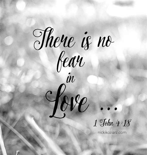 There is no fear in LOVE | Bible encouragement, Christian verses, Spiritual quotes