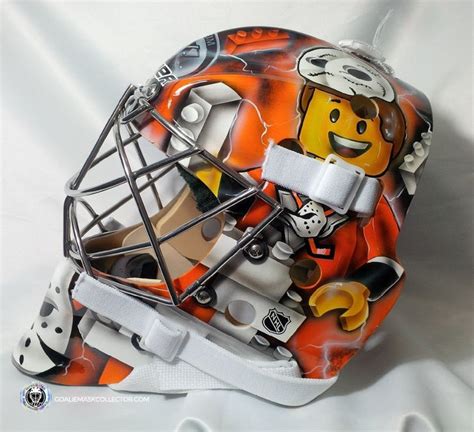 Frederik Andersen Unsigned Goalie Mask Anaheim Lego Tribute – Goalie ...