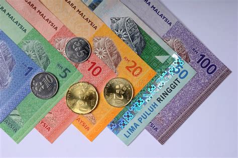 50 Ringgits Bank Note. Ringgit is the National Currency of Malaysia Stock Image - Image of ...