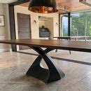Table Base 307 Tulipe 28H Metal Industrial Furniture - Flowyline