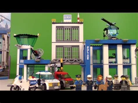 LEGO City Police Station - 60047 Review - YouTube