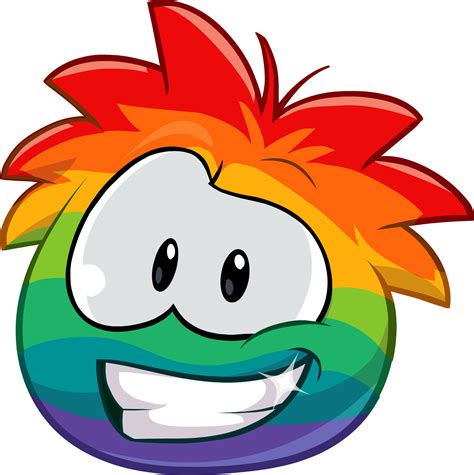 Rainbow Puffle | Club Penguin Wiki | FANDOM powered by Wikia