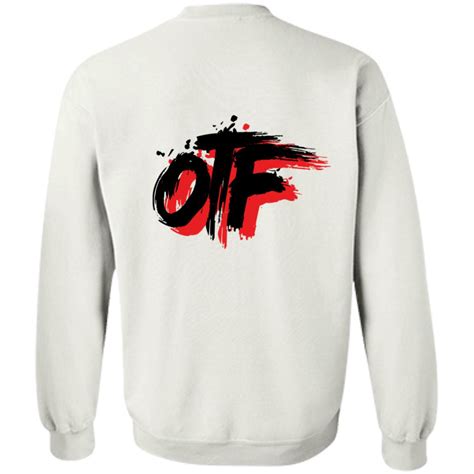 King Von Merch Grandson King Von OTF Crewneck Sweatshirt Hoodie - Tiotee