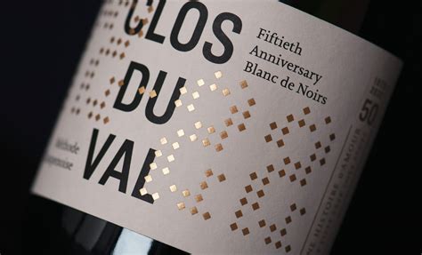 Clos du Val 50th Anniversary Sparkling Design | CF Napa Brand Design