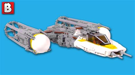 Lego Y-Wing! Custom MOC Highly Detailed | Review - YouTube