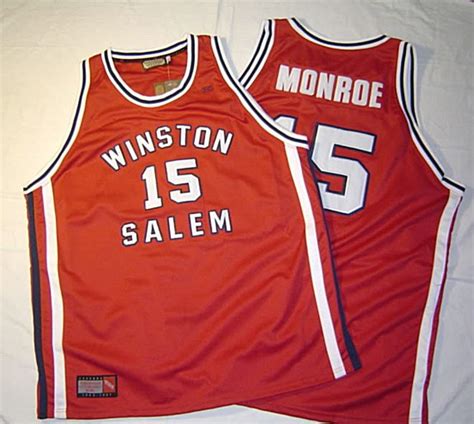 Knicks Earl Monroe 15 Winson Salem Vintage Jersey NCAA | eBay