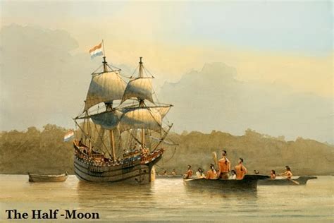 U.S. Timeline: 1609 - Henry Hudson explores New York Bay