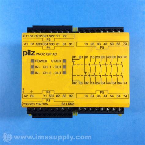 Diagram Pilz Safety Relay Wiring Examples