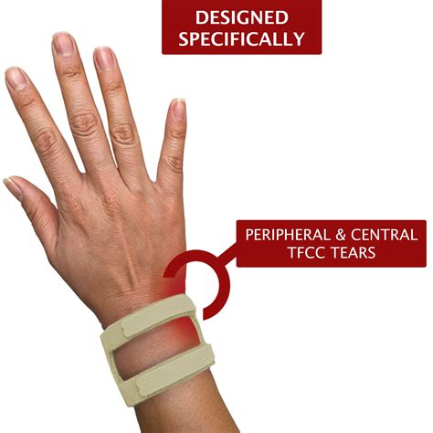 Buy WristWidget® (Tan) Adjustable Wrist Brace for TFCC Tears, One Size ...
