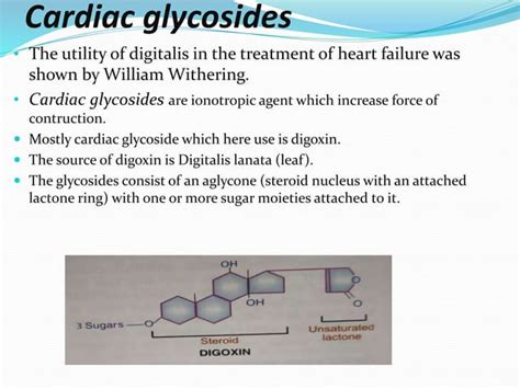 Mechanism of action of digoxin in congestive heart failure | PPT