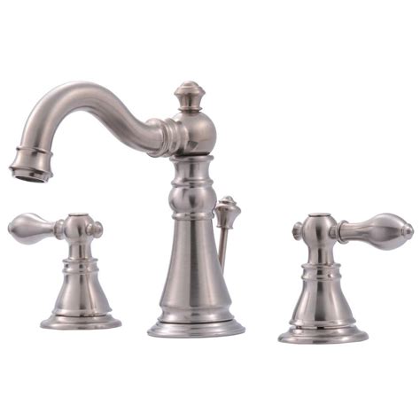 Ultra Faucets Signature Collection 8 in. Widespread 2-Handle Bathroom ...