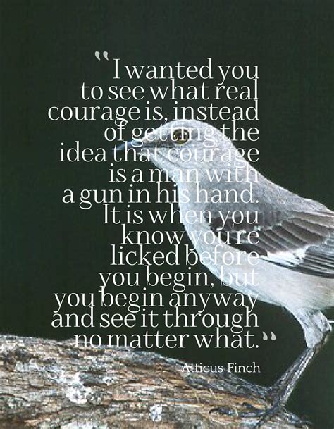 To Kill A Mockingbird Courage Quotes. QuotesGram