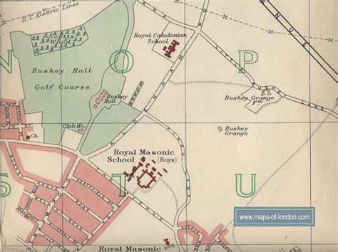 Map of Watford, London