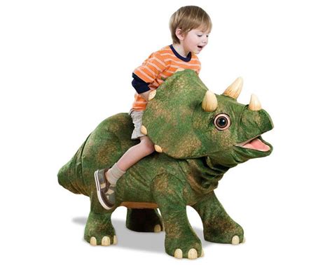 Kota the Robotic Triceratops Dinosaur ...my child would freak. Makes me wish I hadn't bought his ...