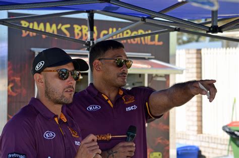 Brisbane Broncos legends drop in for street party - Ipswich First