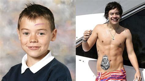 Harry Styles Transformation Then And Now Age 1 To 23 - YouTube