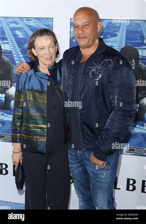 Vin Diesel, right, and his mother Delora Vincent at HBO's Documentary ...