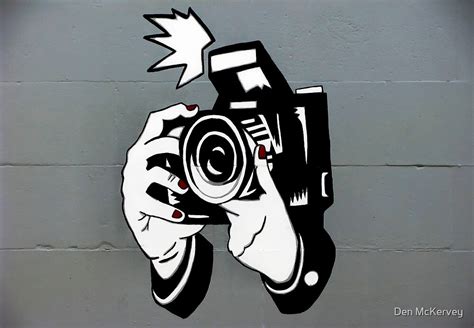 "Graffiti Camera" by Den McKervey | Redbubble