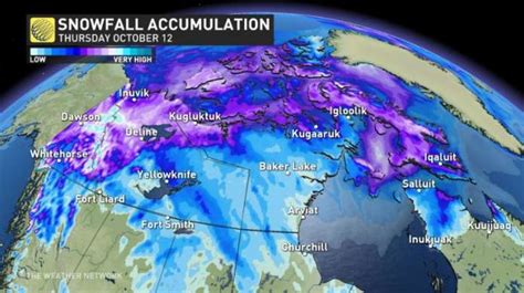 Polar Vortex Brings the Chill to Canada - Cold Weather Report